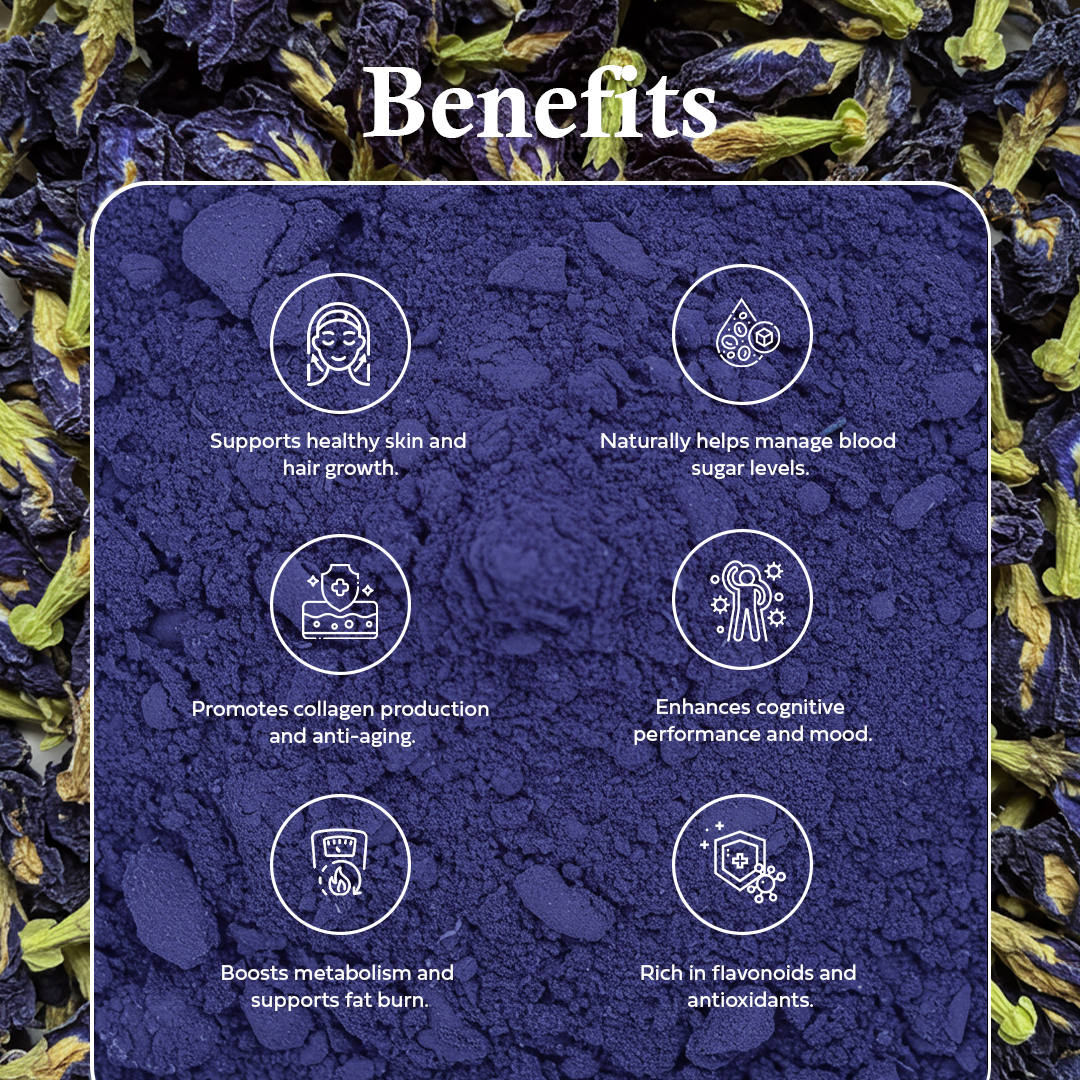 100g Butterfly Pea Flower Powder