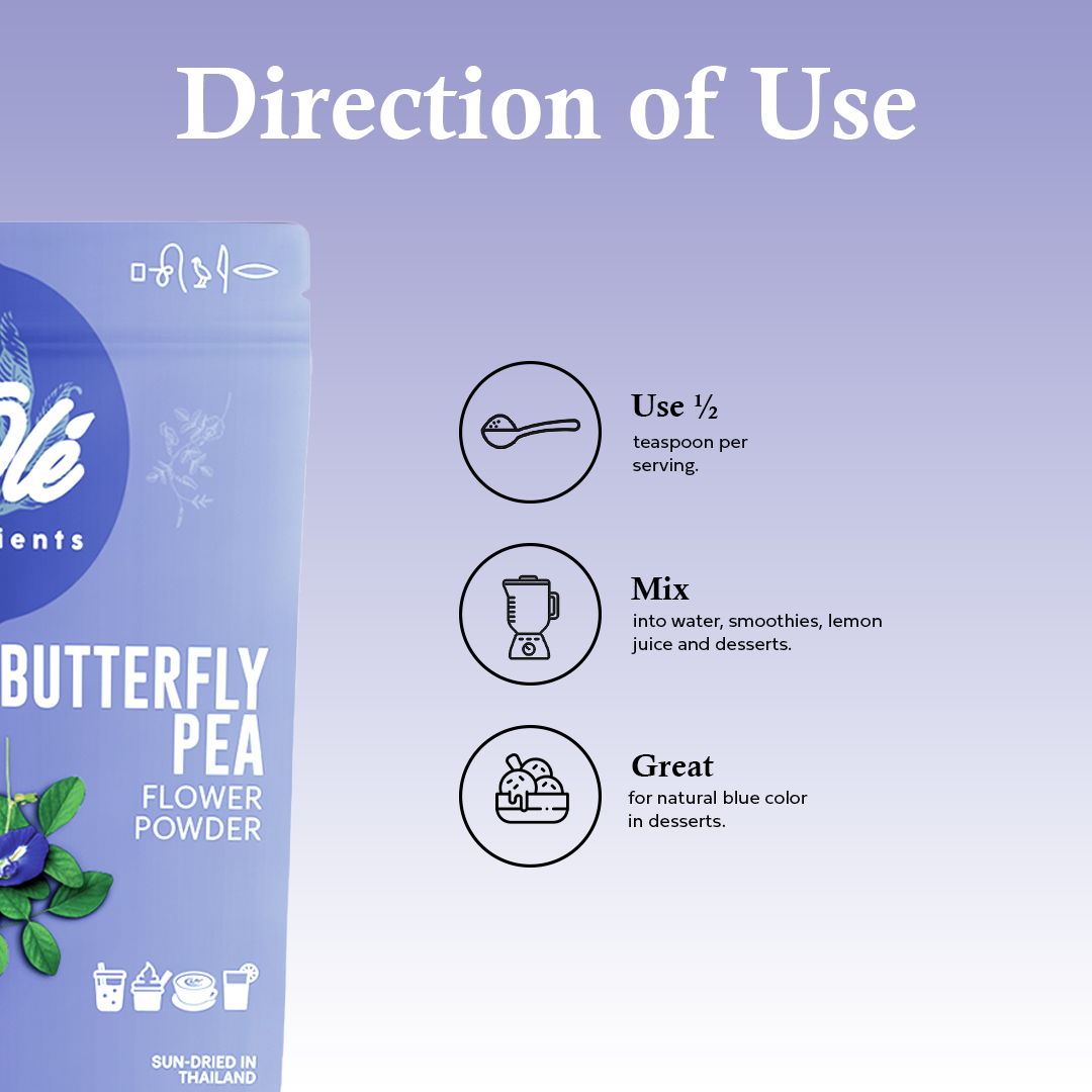 100g Butterfly Pea Flower Powder