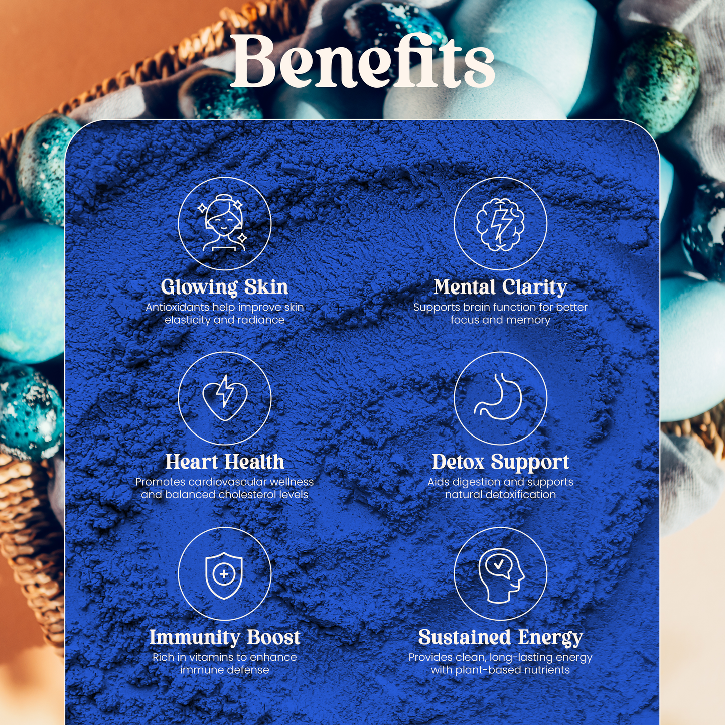 100g Blue Spirulina Powder