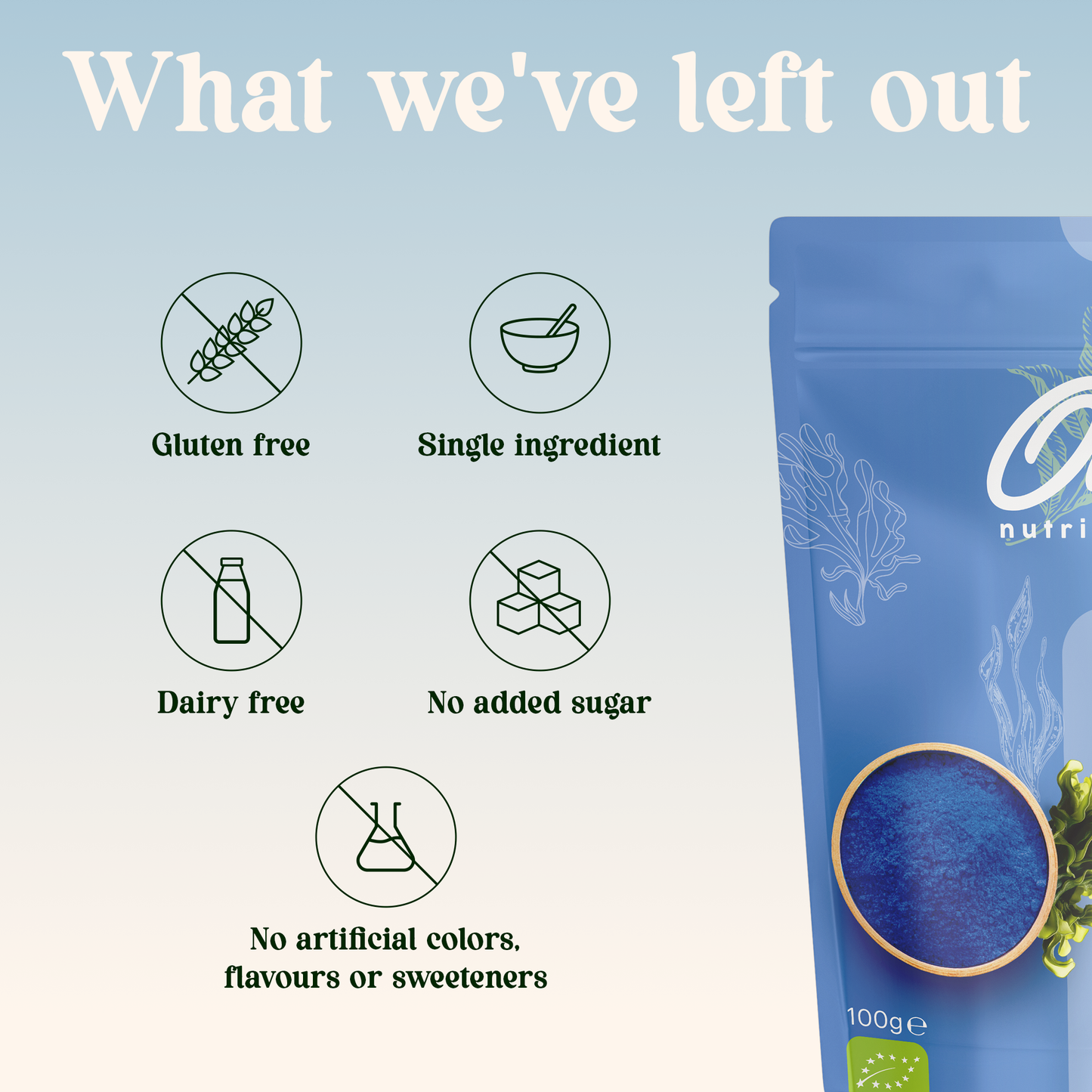 100g Blue Spirulina Powder