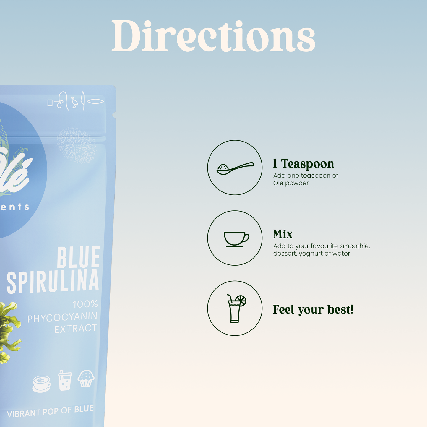 100g Blue Spirulina Powder