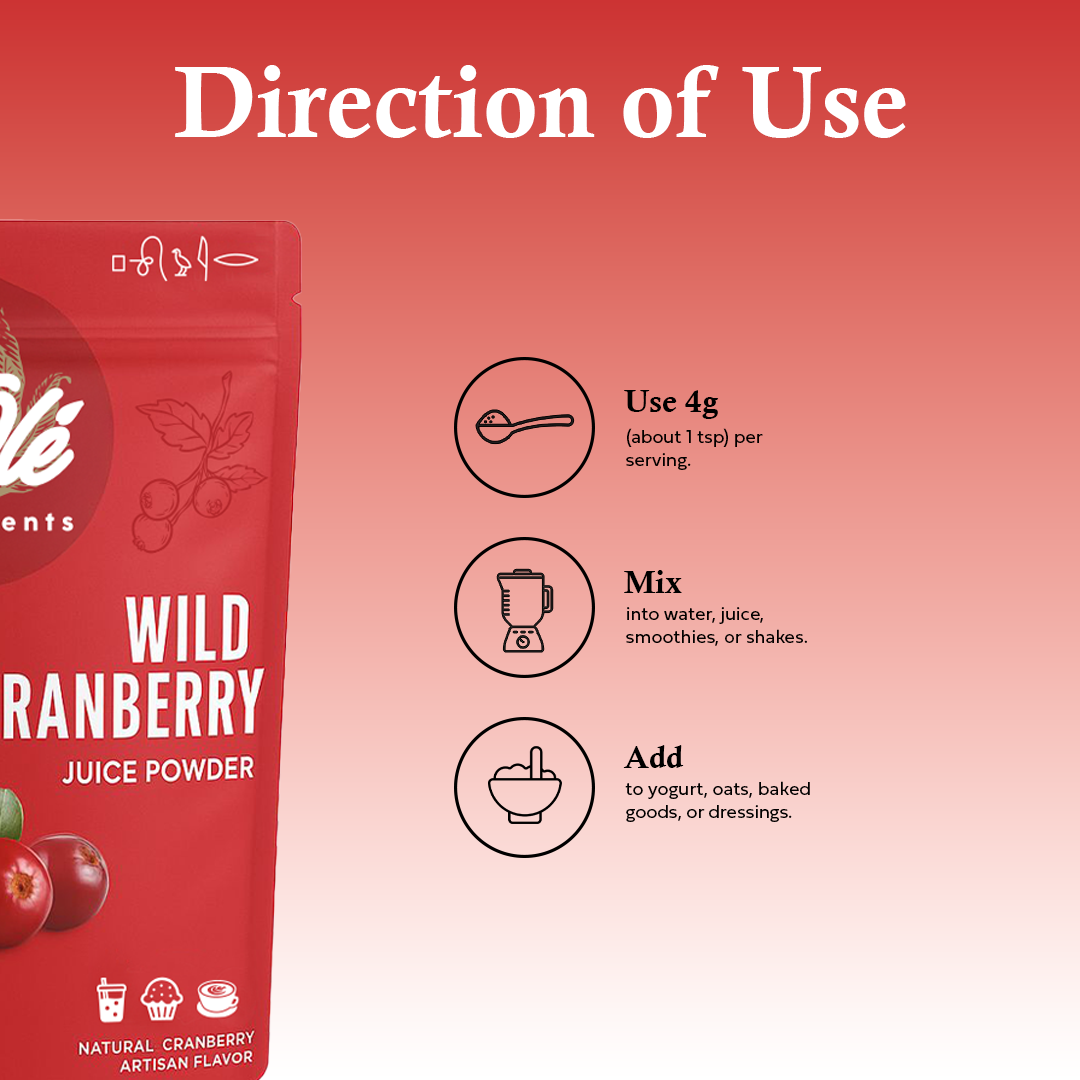 100g Wild Cranberry Powder