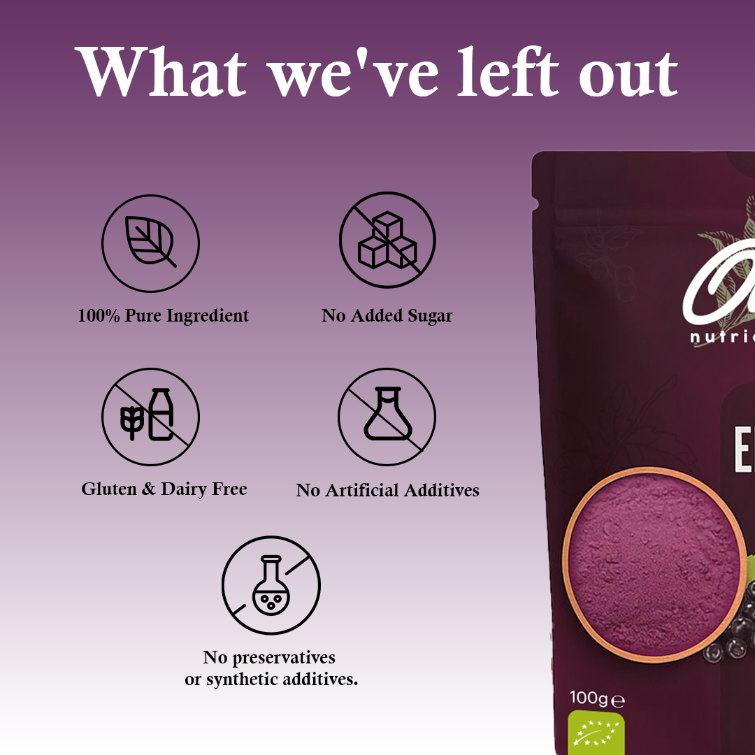 100g Elderberry Juice Powder