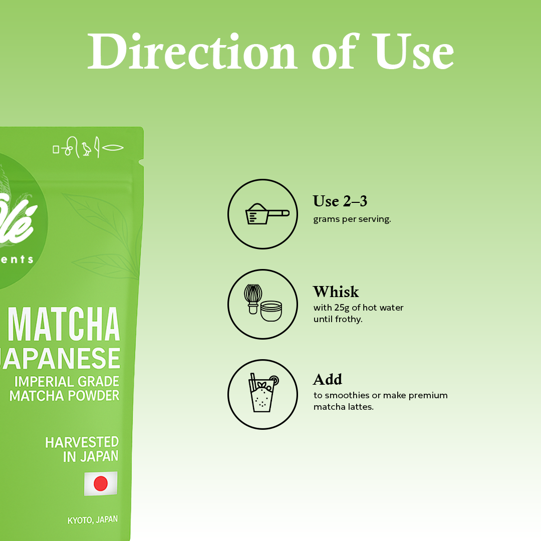 85g of Imperial Japanese Matcha