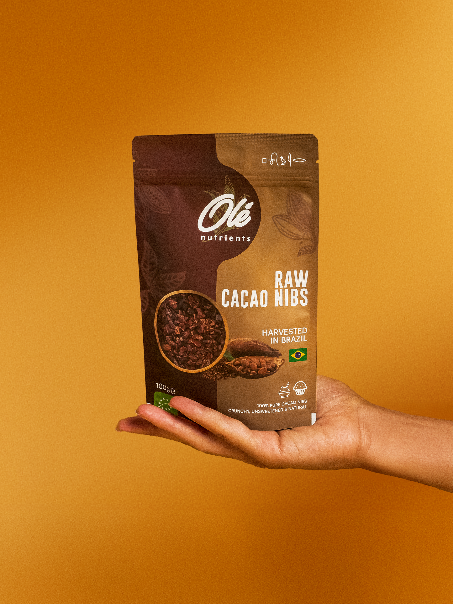 100g Raw Cacao Nibs