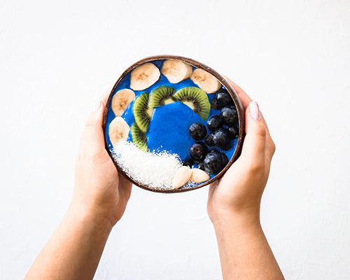 BLUE SPIRULINA SMOOTHIE BOWL