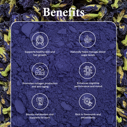 100g Butterfly Pea Flower Powder