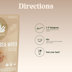 Raw Wildcrafted Sea Moss Powder 100g