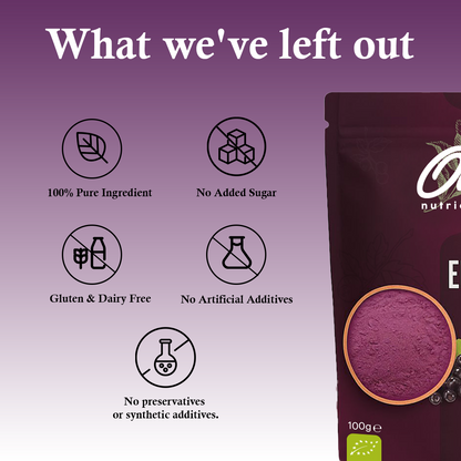 100g Elderberry Juice Powder