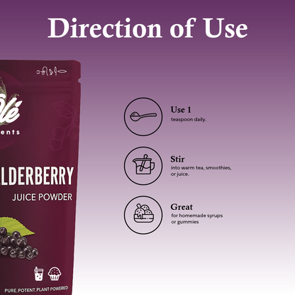 100g Elderberry Juice Powder