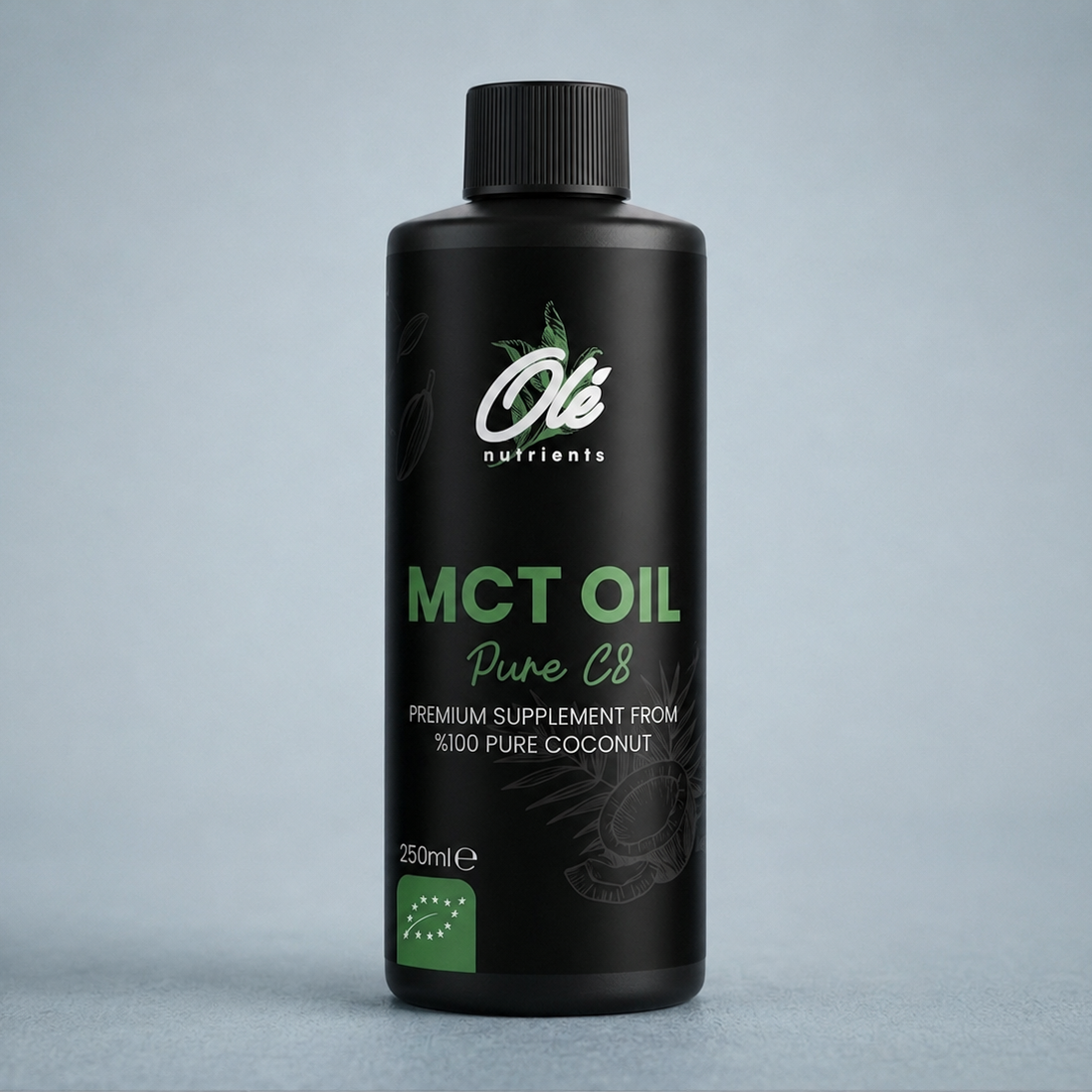 Olé Nutrients MCT Oil – Pure C8 (250ml)