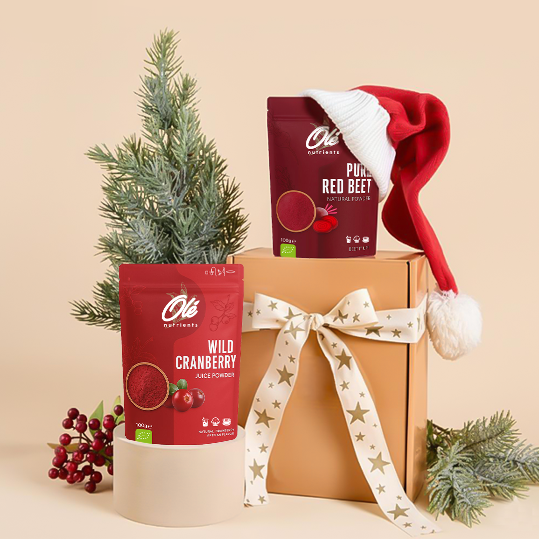 Santa's Red Drink Set