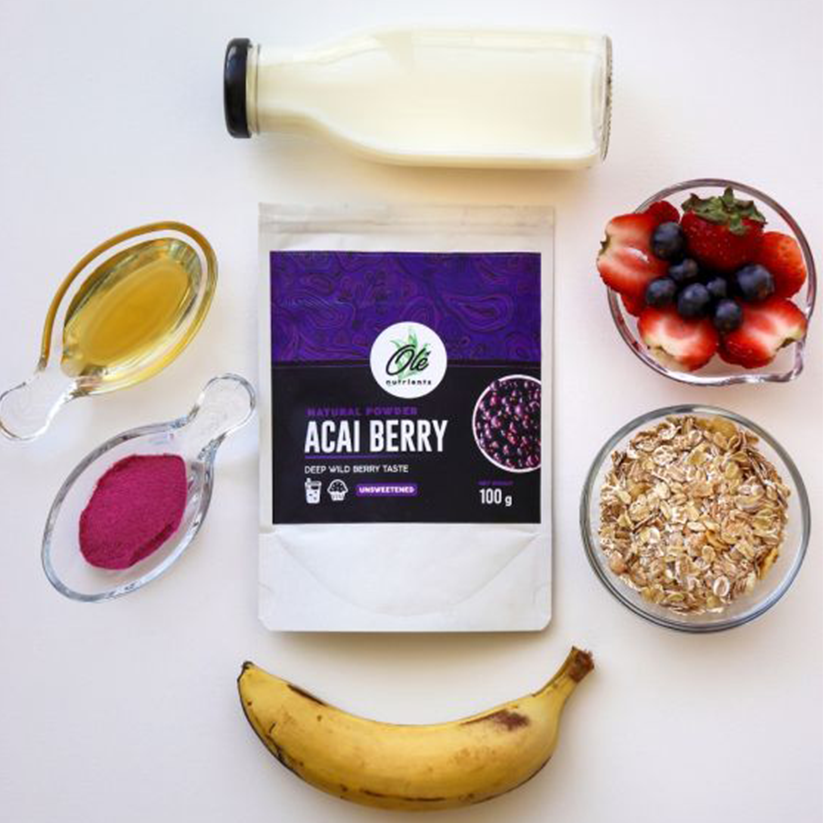100g Açaí Berry Freeze-Dried powder – olenutrients.com