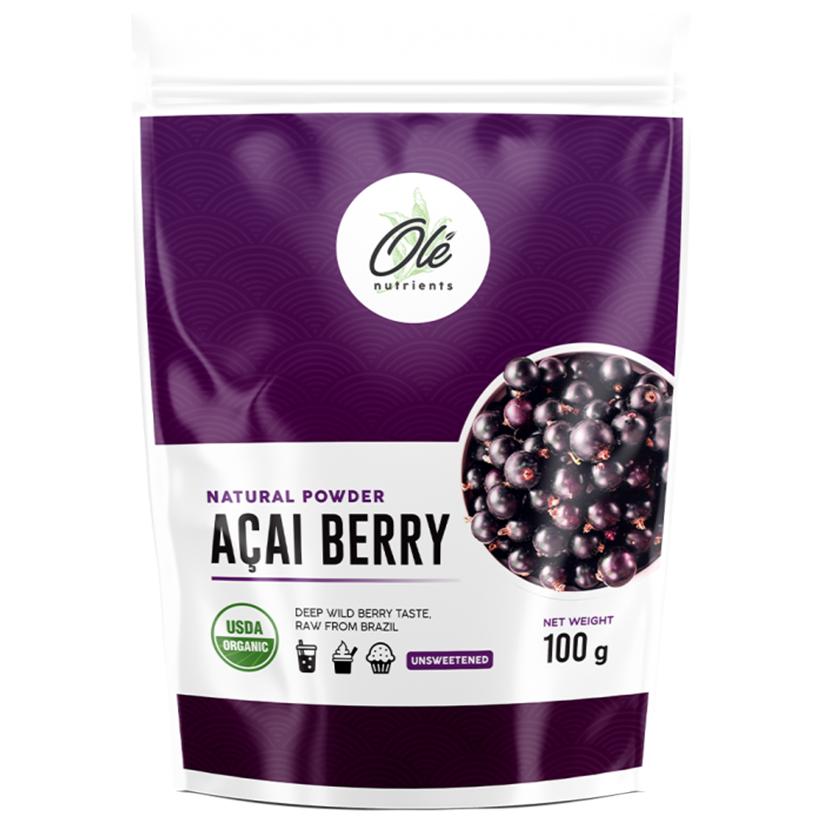 100g Açaí Berry Freeze-Dried powder – olenutrients.com